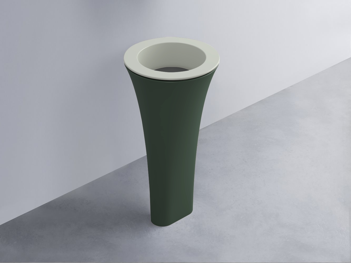 AMLA45-PM+AMPILT-CM+AMCOLT-MU Раковина Amedeo Tondo отдельностоящая cielo Enjoy + Amedeo Ceramica Cielo