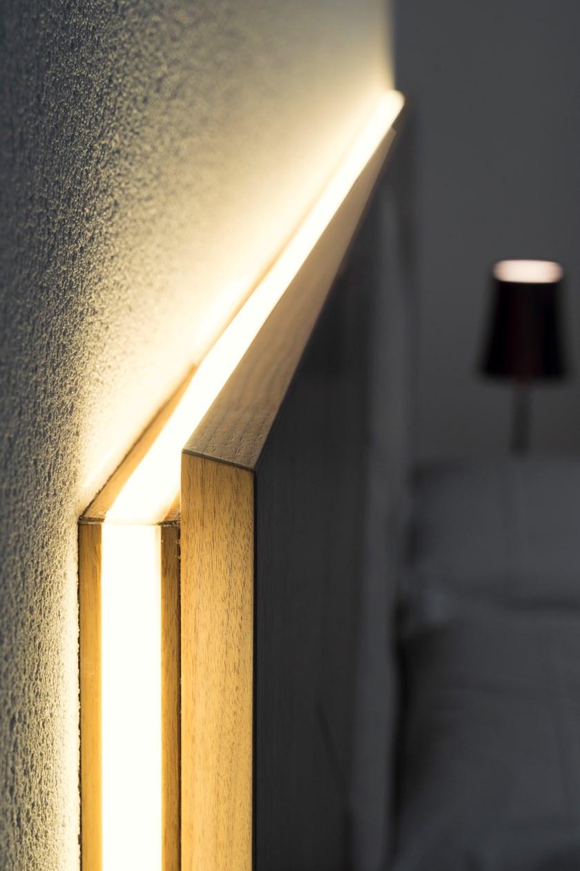 Maiullari Подвесная двуспальная кровать с высоким изголовьем Patchwork sun-id-1393161 - Вид №3