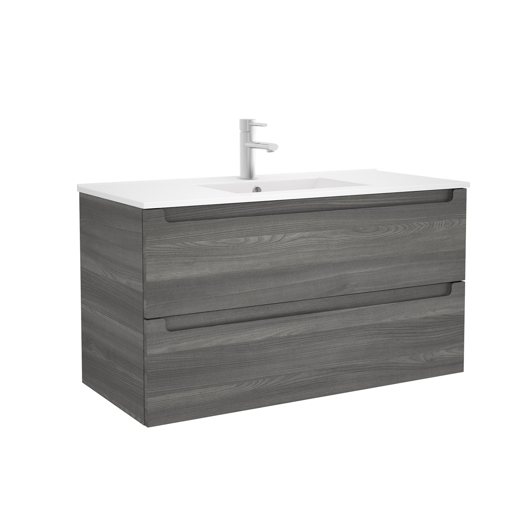 23448 SALGAR Мебель для умывальника MONTERREY 1000 2 металлических ящика ALSACIA 997 x 540 x 450 мм Эльзасия  - Вид №1