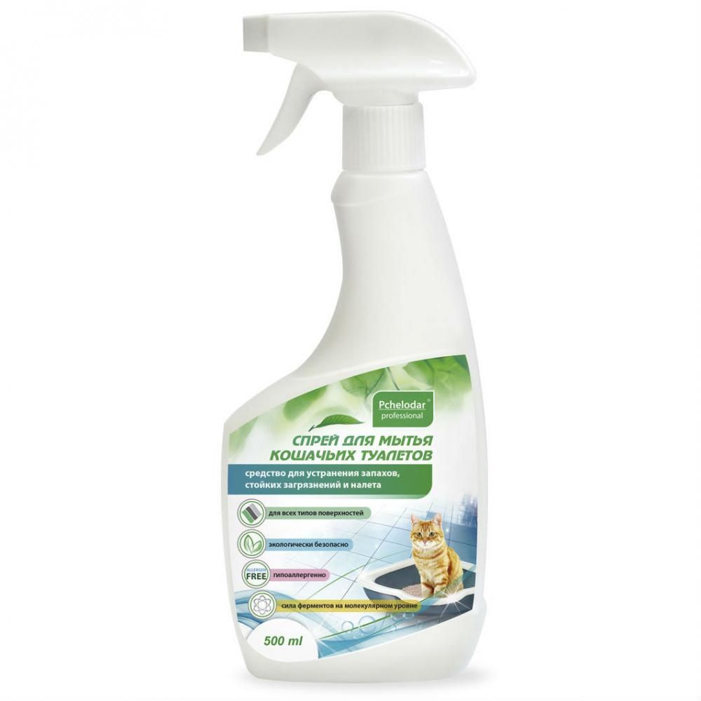 ПР0044698 Спрей для кошачьих туалетов 500мл ПЧЕЛОДАР 