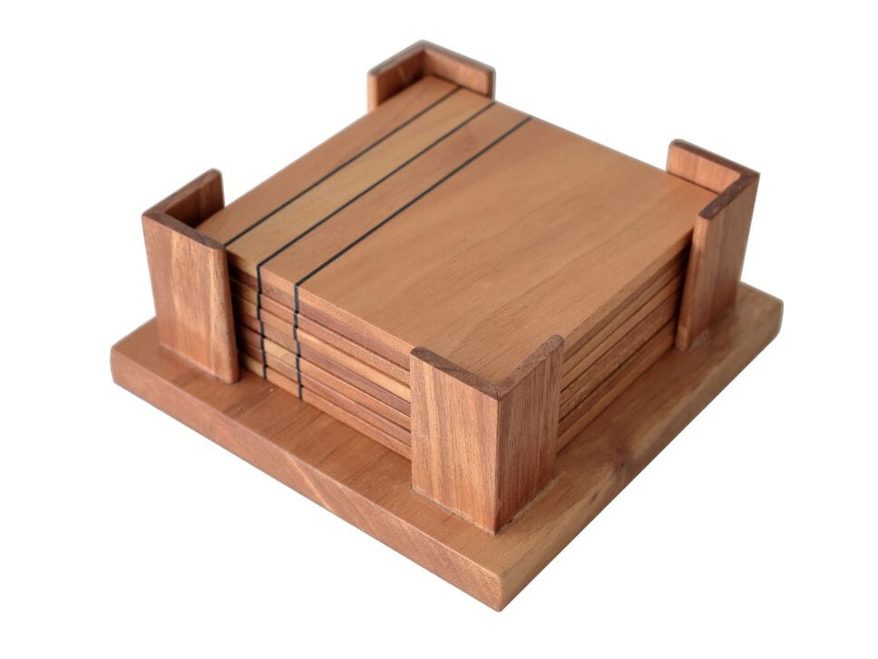 Каботажное судно из грецкого ореха Deodara Linear ARCH-00080791