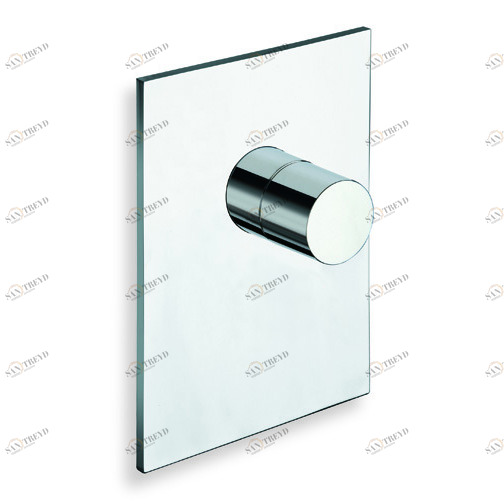 CRIRU686 Наружные части смесителя для душа CRICS535 с металлической пластиной Cristina Rubinetterie 