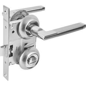 Дверные ручки Punto Polo с запиранием комплект цвет никель/хром