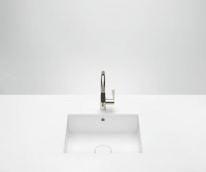 38550002-62 Одинарная мойка - белый матовый Dornbracht Кухонные раковины из глазурованной стали