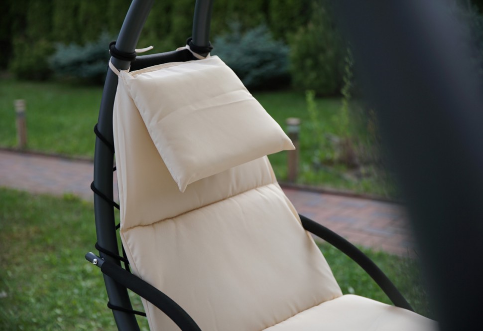 Качели садовые двойные белые Luna Concept BESTA FIESTA  132509 Белый  - Вид №4