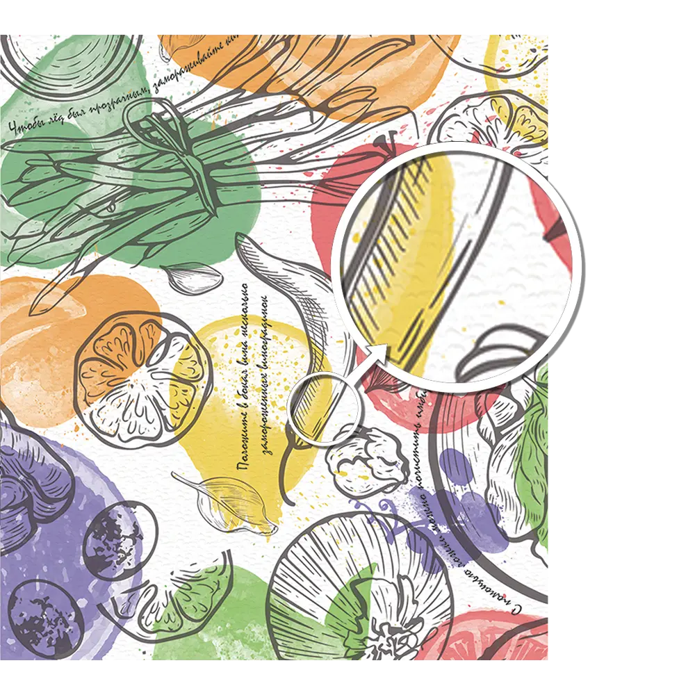 Фотообои Кухонные заметки флизелиновые 200x270 см L13-497 FBRUSH 3D FLIZART STLM-2067186 - Вид №1