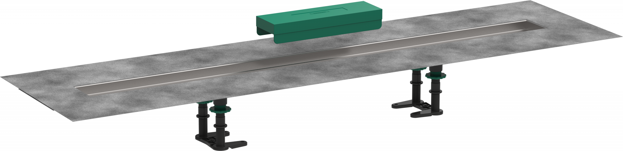 56014180 RainDrain Монтажный комплект 1000 для отделочных комплектов душевых желобов Hansgrohe 