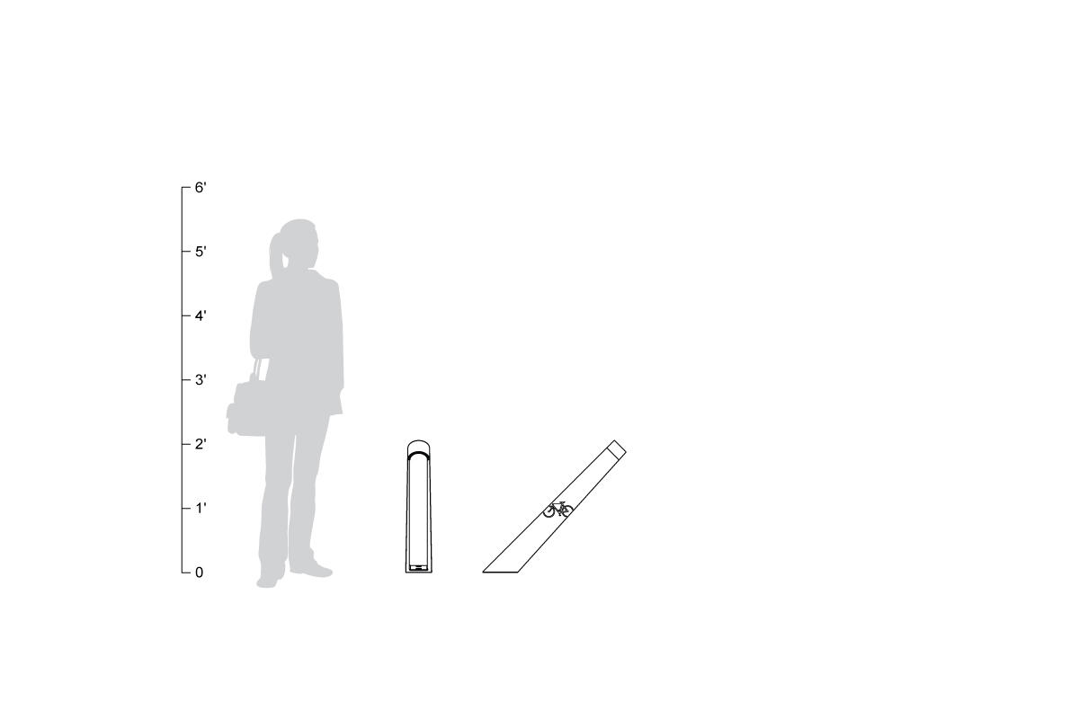 FSRT105 Крепление для велосипедов Bay city  Forms-surfaces  - Вид №6
