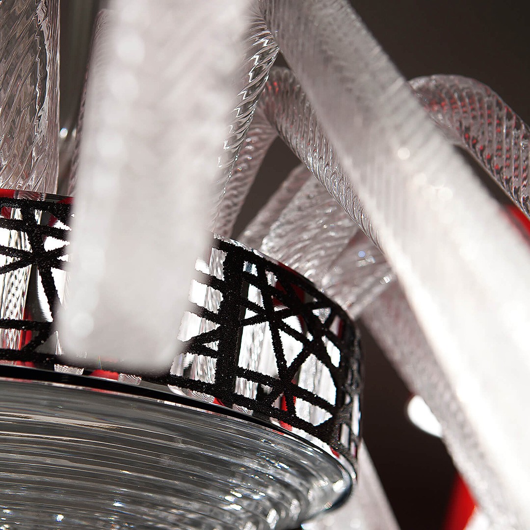 Italamp 2420/12 cromo/SW люстра подвесная 97896 - Вид №1