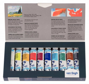 20820210 Краска акварель Набор акварельных красок Van Gogh National Gallery Базовый 10цв*10мл Royal Talens