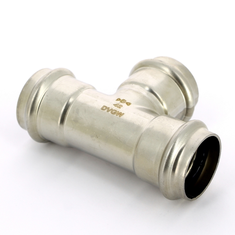 Тройник пресс IBP 42 нерж. сталь PS51300424242 - Вид №2