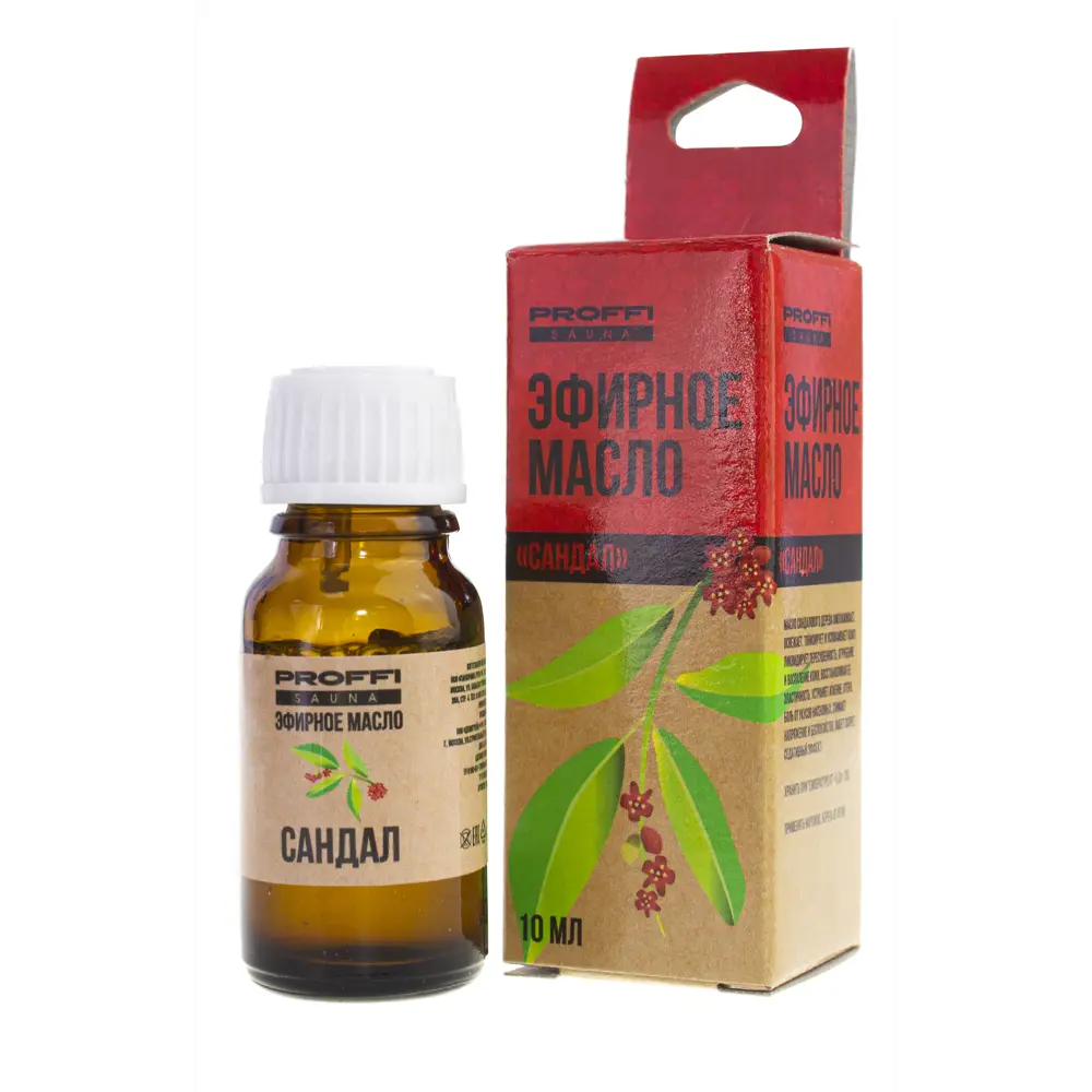 Масло эфирное для бани «Сандал» 10 мл PROFFI SAUNA STLM-2192567