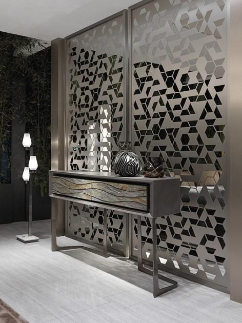 Visionnaire Прямоугольная металлическая консоль с ящиками Azimut sun-id-1460280 - Вид №1