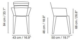 iSimar Садовый стул из стали с подлокотниками Mallorca 9136 - Вид №5