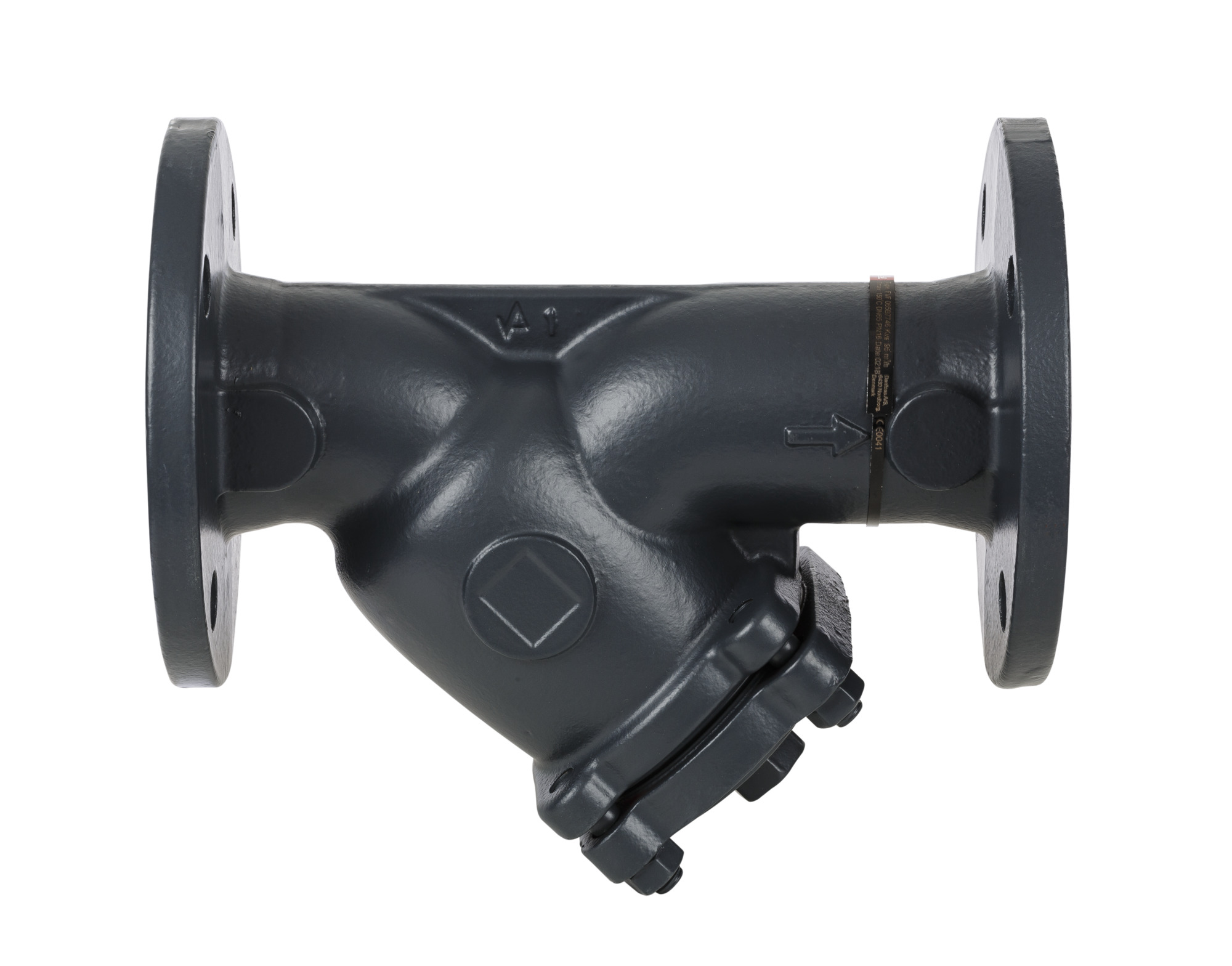 Danfoss Фильтр сетчатый FVF Фильтр FVF Ду 125 Ру 16 с пробкой 065B7749  - Вид №44