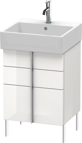 VA658405151 Vero Air Тумбочка напольная Сосна коричневая, декор Duravit - Вид №2