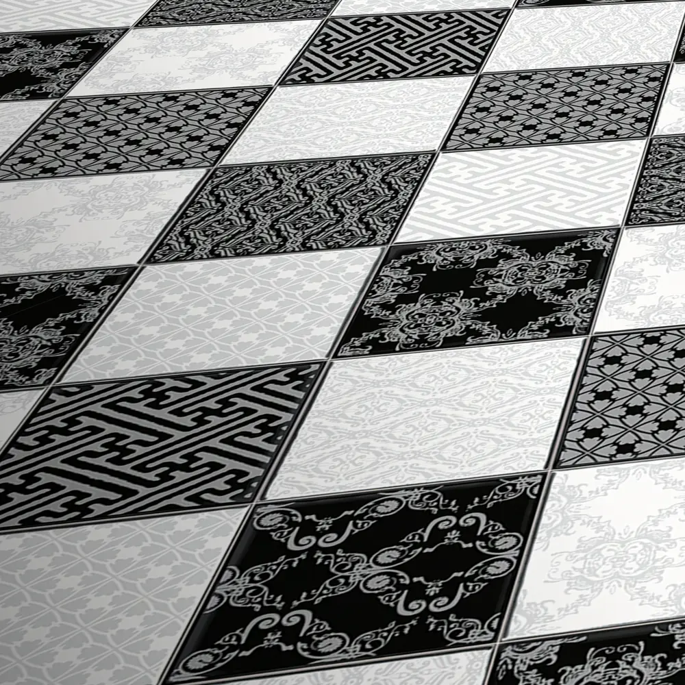 Santreyd Линолеум «Стронг плюс шах 4» с шахматным рисунком 82312399 STLM-0892078 - Вид №3