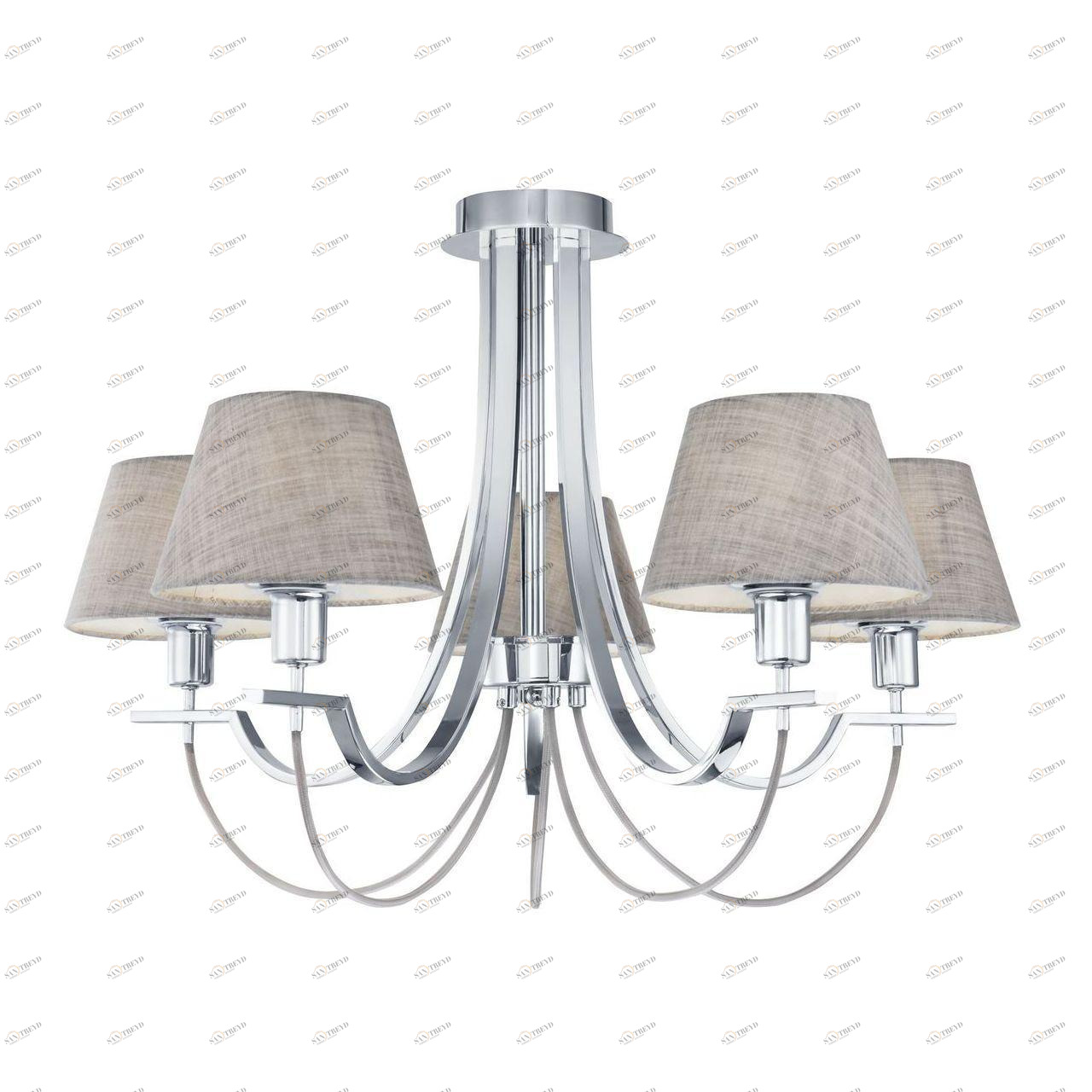 Потолочная люстра Freya Felisa FR5019CL-05CH FREYA FELISA 220246 Серый