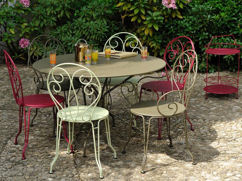 Fermob Стул садовый штабелируемый с подлокотниками Montmartre sun-id-1362873 - Вид №3