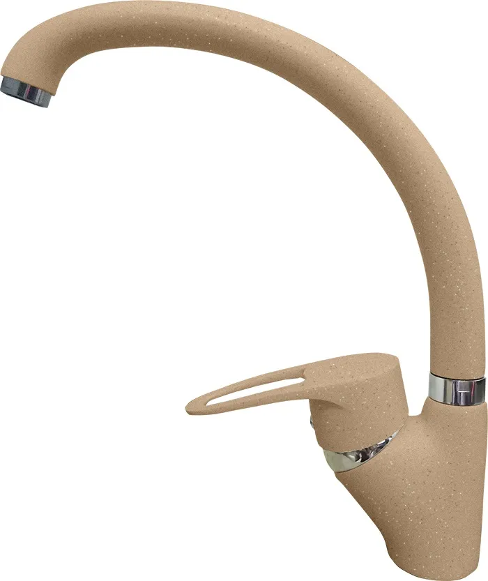 Кухонный смеситель 1024 песочный GranFest 