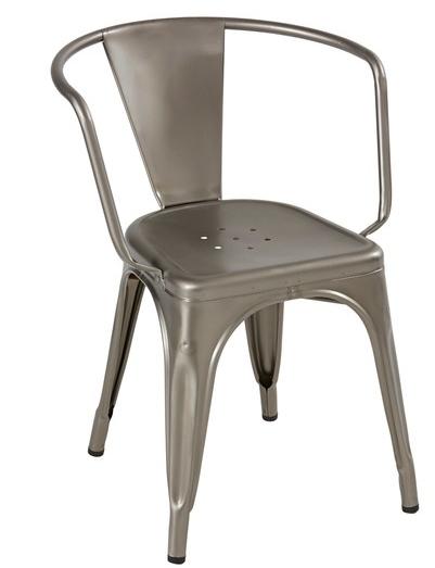 Tolix Металлический стул с подлокотниками A sun-id-1400290 - Вид №3