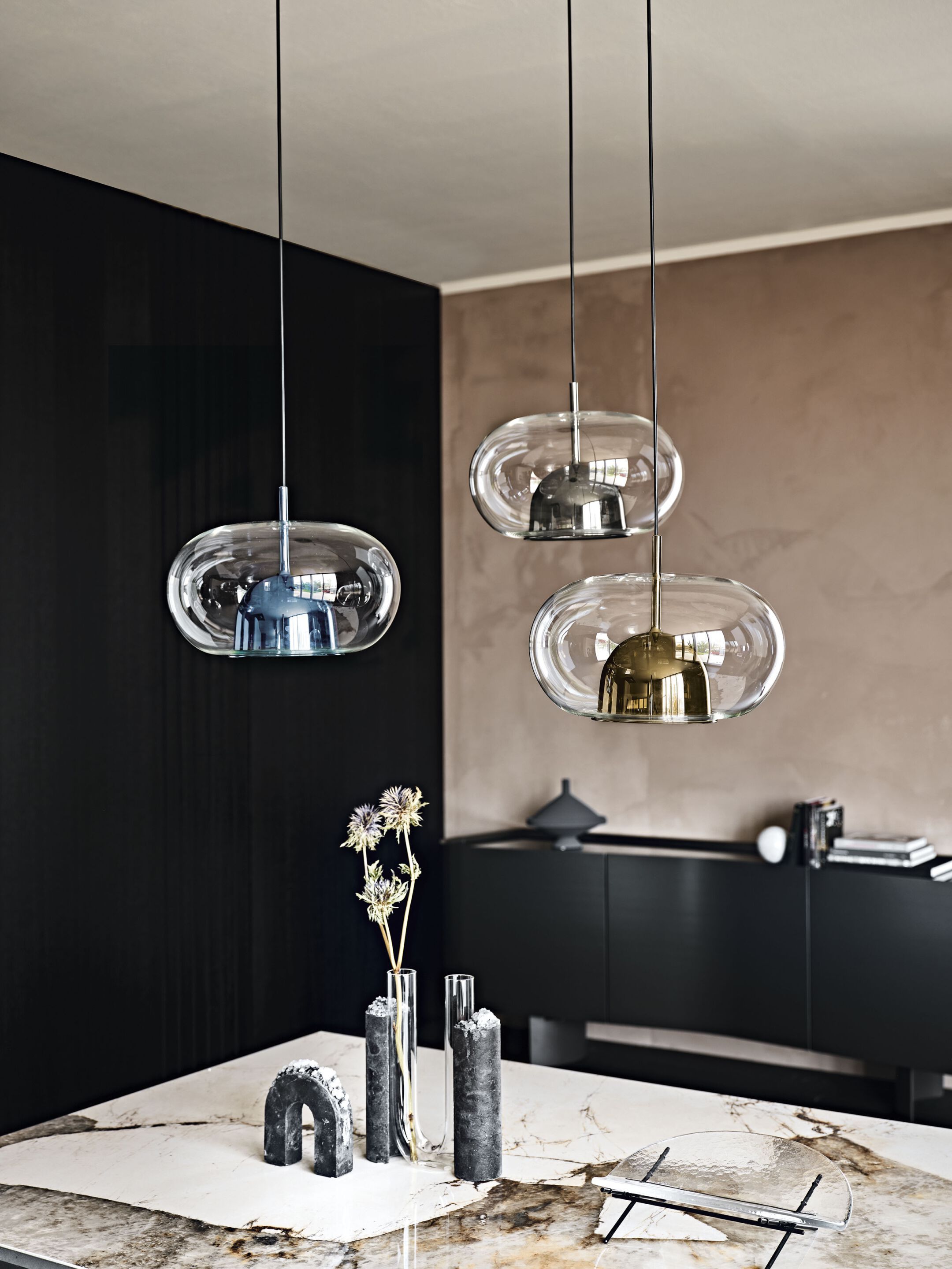 Подвесной светильник из боросиликатного стекла Cattelan italia COIMBRA ARCH-00044297 - Вид №2