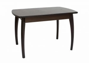 Обеденный стол раздвижной черный Leset "Шервуд 1Р" IMPEX  00-3967128 Венге