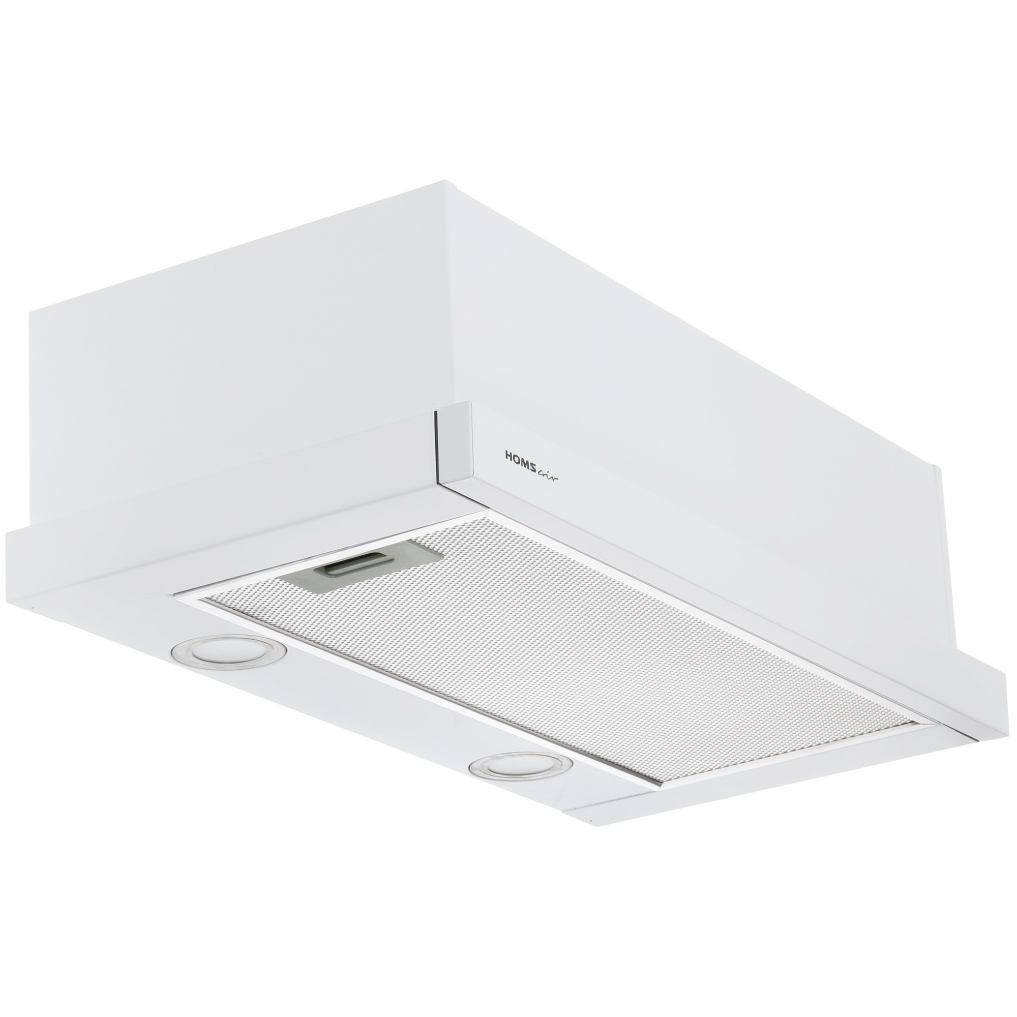 8160081 Вытяжка телескопическая HOMSair FLAT 60 белый/белый STDN-0142230