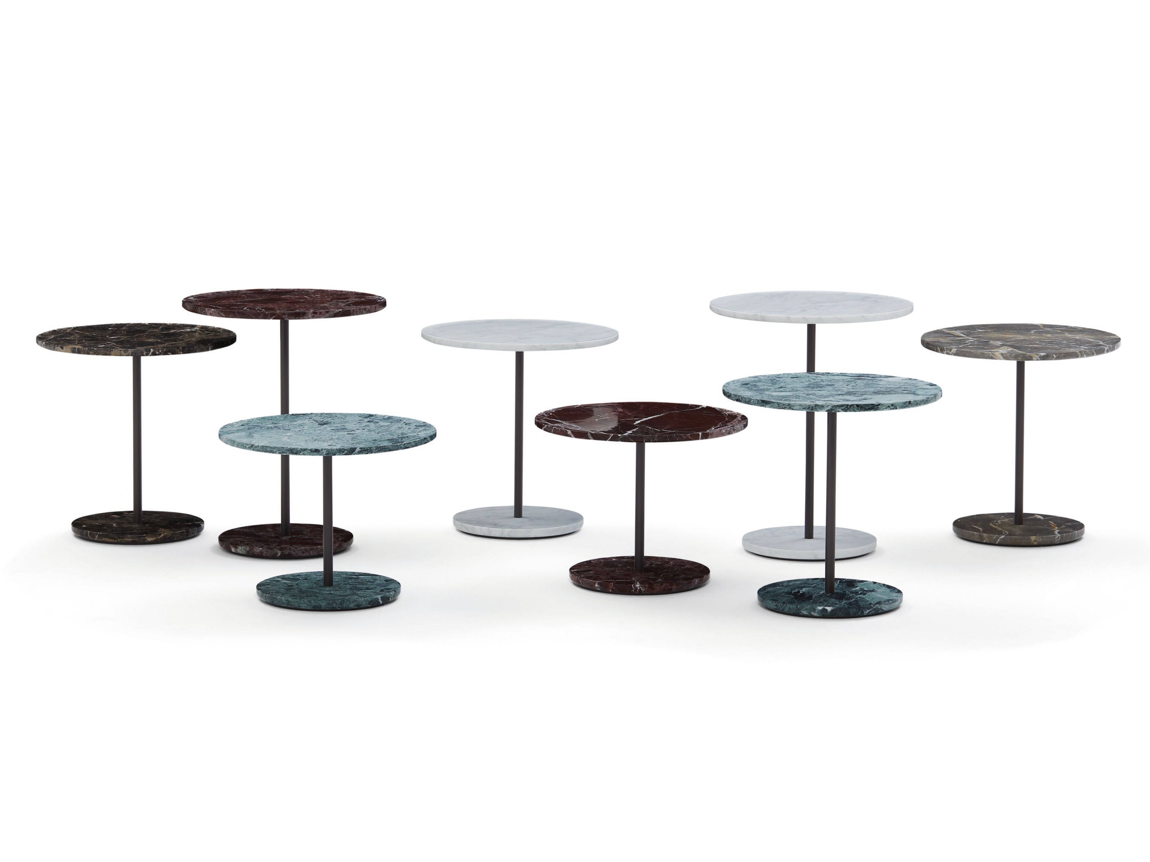 Мраморный круглый журнальный столик DE PADOVA TALOS ARCH-00026574