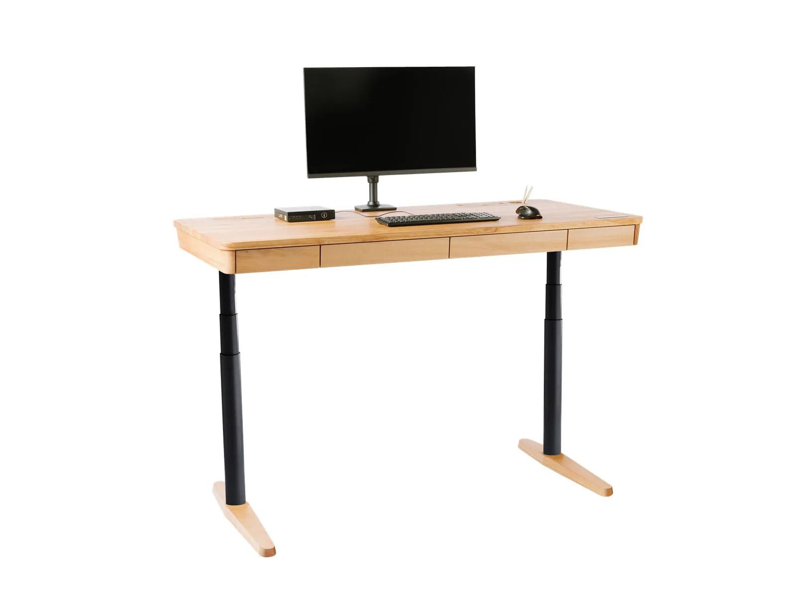 Стол из массива дерева с регулируемой высотой sixay furniture UPP! Height Adjustable Desk ARCH-00020749