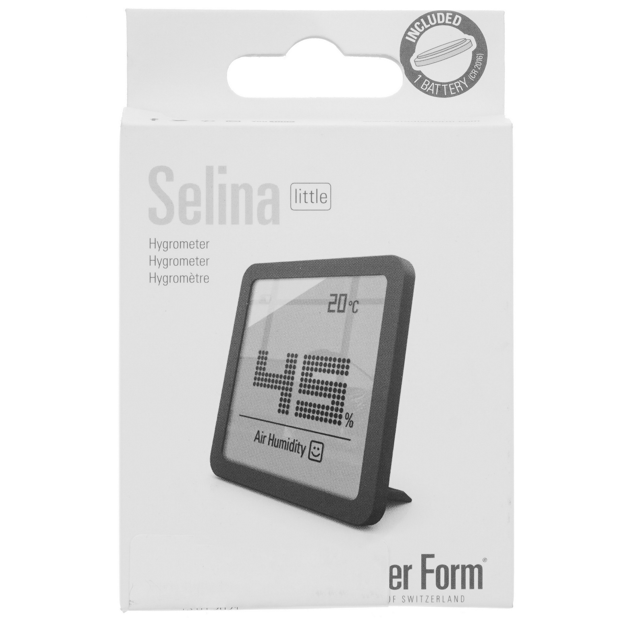 1668907 Термогигрометр Stadler Form Selina little S-81 STDN-0107409 - Вид №4