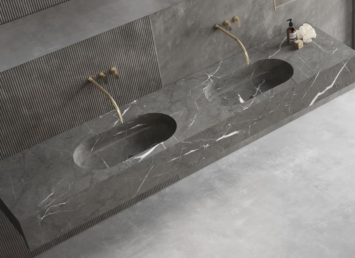 Смеситель для раковины из нержавеющей стали COCOON John Pawson ARCH-00111023 - Вид №3