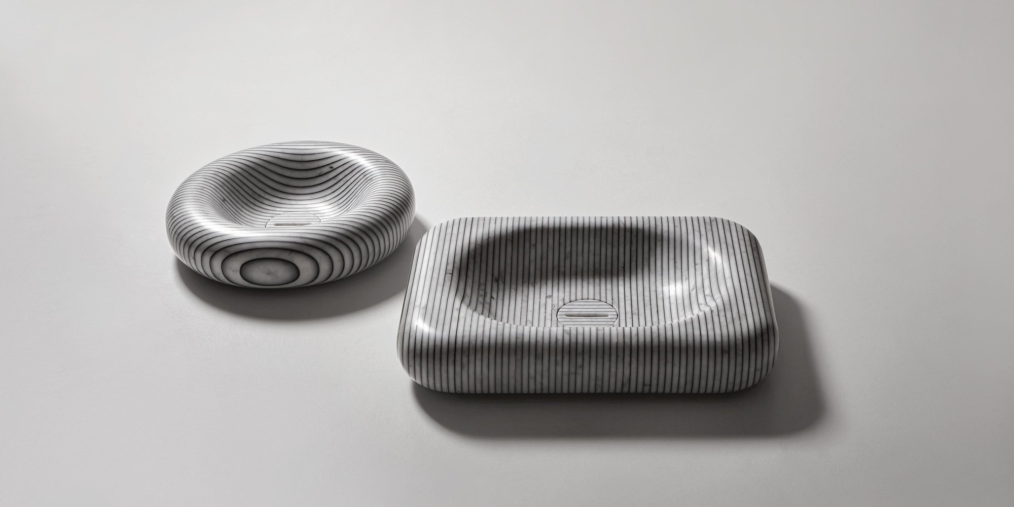 Gessati Накладная раковина на столешницу  прямоугольная Antoniolupi  - Вид №7