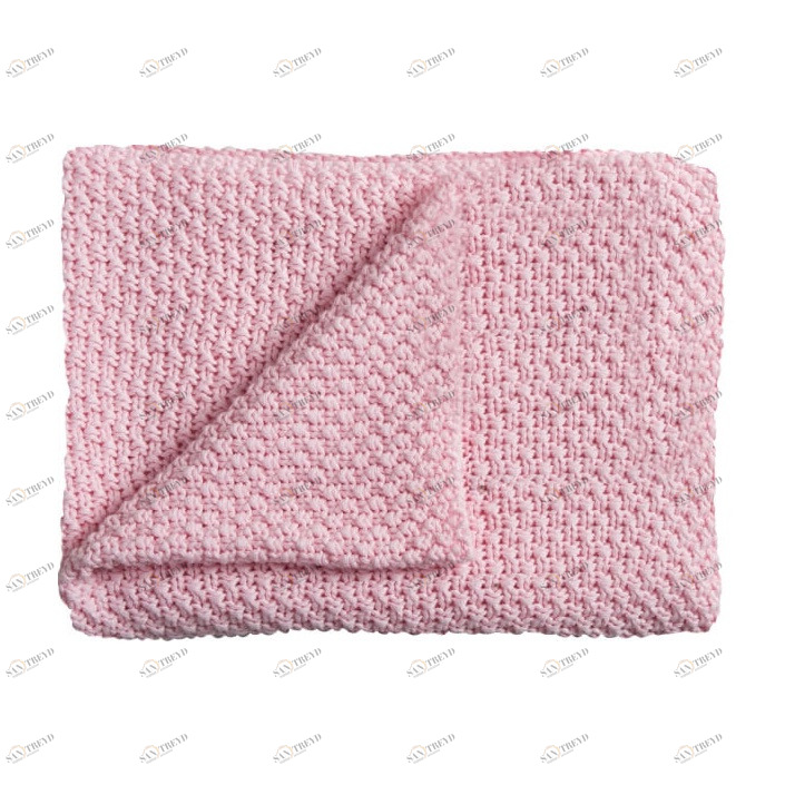 Плед детский хлопковый 75х100 см нежно-розовый Sunny SCHARDT  00-3880147 Розовый Santreyd 