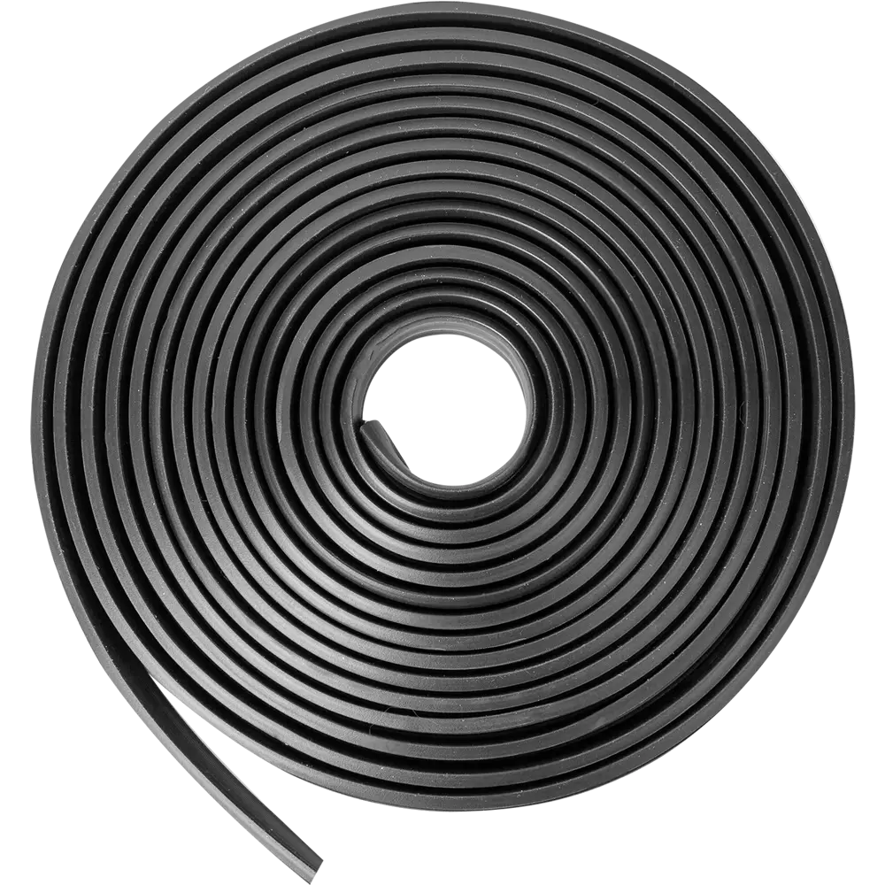 Уплотнитель для деревянных окон и дверей 17х6 мм 5.5 м цвет чёрный Ultima STLM-2081273 - Вид №1