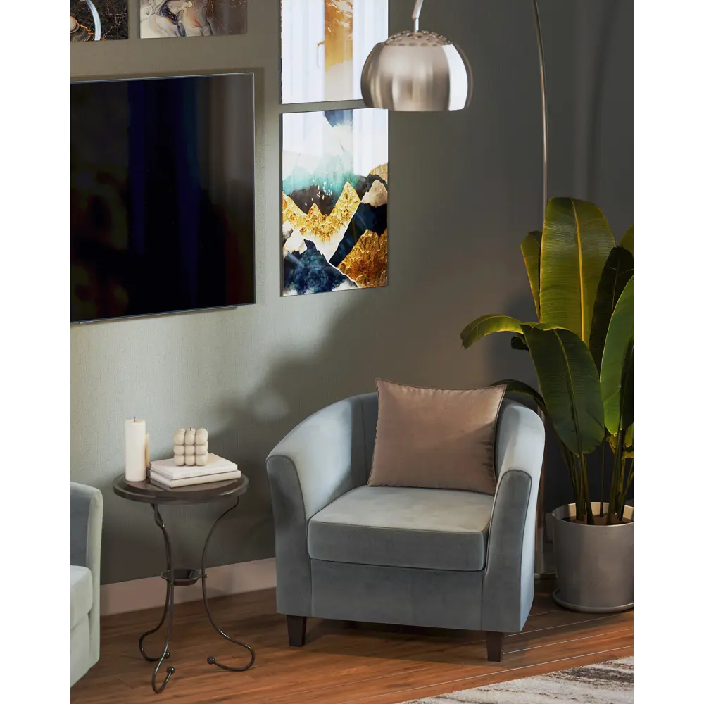 Обои флизелиновые Erismann Vermont темно-серые 1.06 м ЭР60448-07 STLM-2165792 - Вид №3