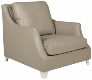 Sits Мягкое кожаное кресло с подлокотниками Rose