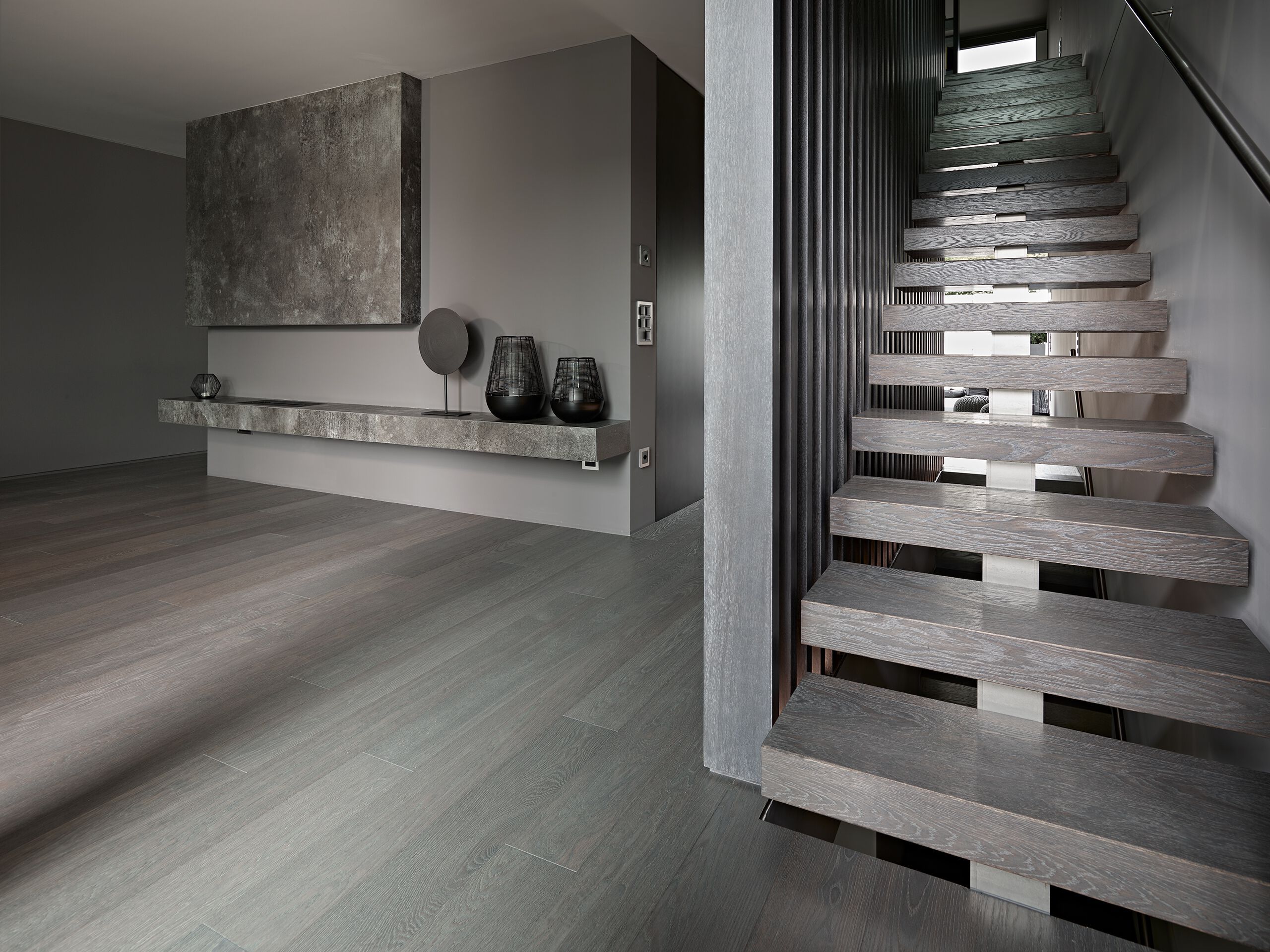 Биосовместимая трехслойная деревянная лестница Fiemme Tremila SCALA CON PEDATA SCATOLATA ARCH-00012900 - Вид №2