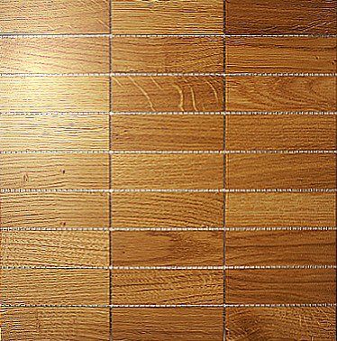 Мозаика и 3D панели из дерева Da Vinci Мозаика 9x3 018 Дуб Селект (Гладкая) 324х324 мм 1301100018 - Вид №1