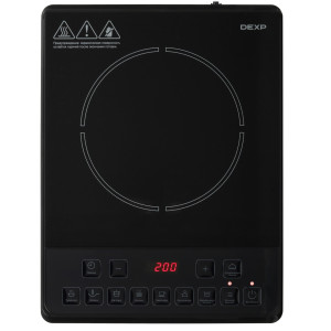 9030151 Плита компактная электрическая DEXP INC-1900 черный