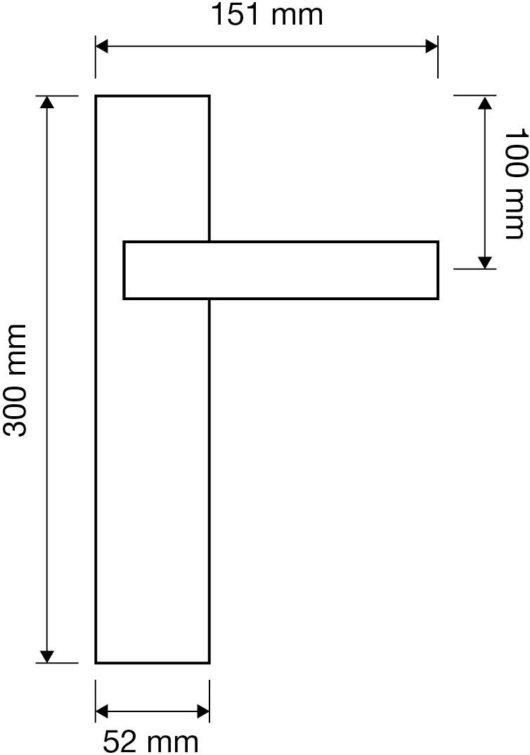 LINEA CALI' Ручка из хромированной латуни на пластине Zen wengé sun-id-1408585 - Вид №4
