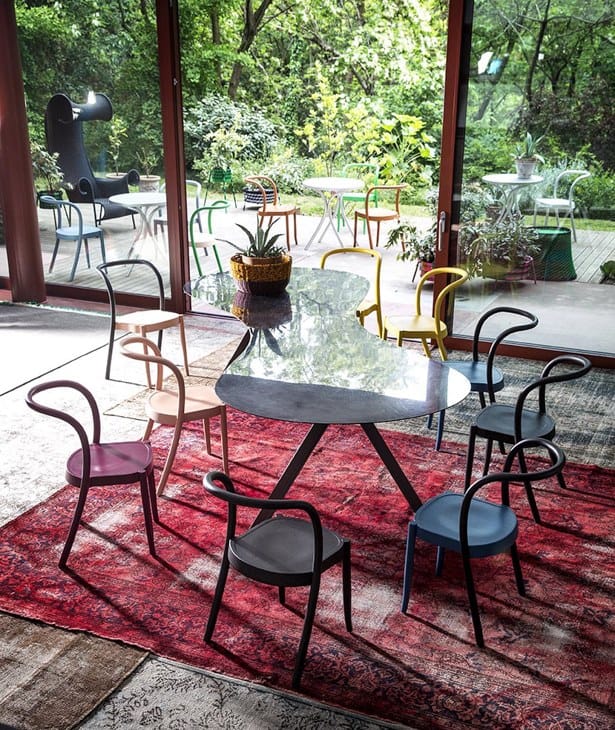 Штабелируемый стул из алюминия и дерева MOROSO St. Mark ARCH-00148987 - Вид №8