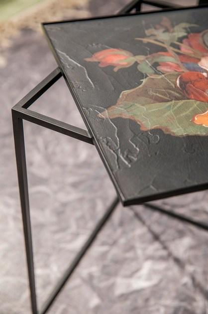 MOMENTI Металлический высокий квадратный стол The black attitude sun-id-1485427 - Вид №5