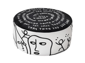 Круглый пуф