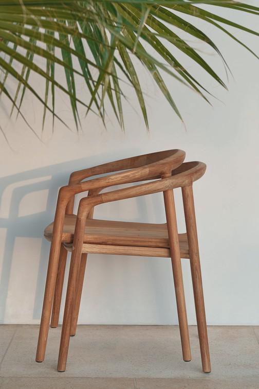 Табурет 47 teak nero Manutti Solid MNST04 - Вид №26