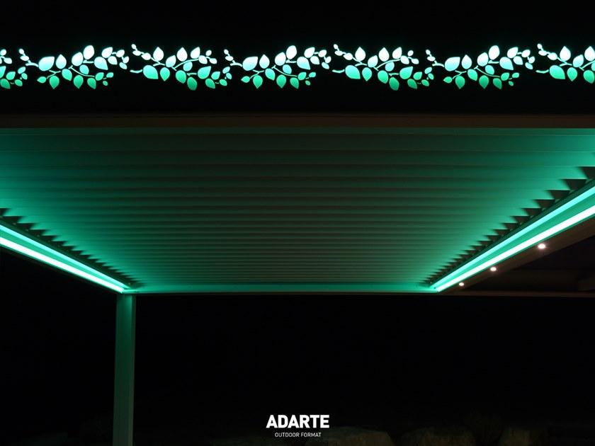 ADARTE Алюминиевая пергола с регулируемыми жалюзи  A109  - Вид №4