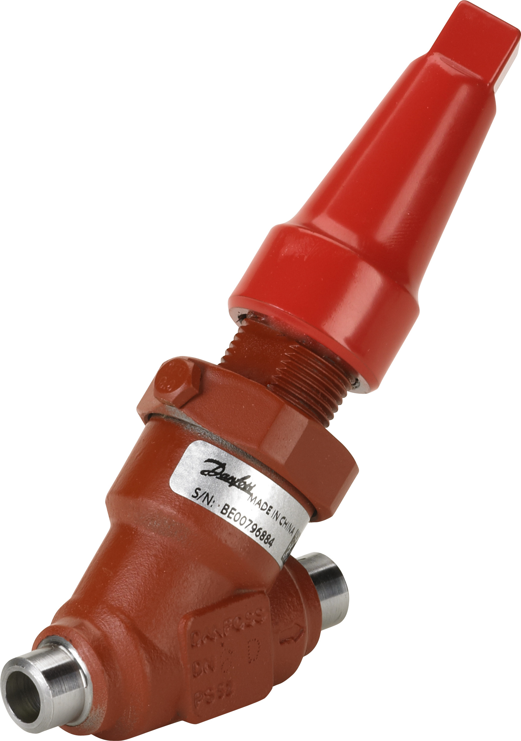 Danfoss SVA-S — запорные клапаны со стандартным штоком SVA-S 50 D STR H-WHEEL Запорный клапан 148B5710  - Вид №4
