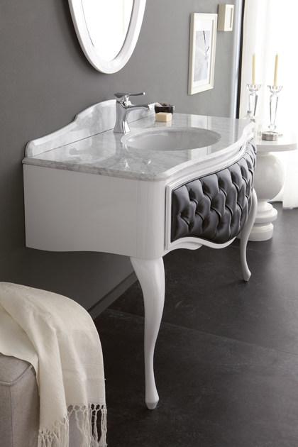 LEGNOBAGNO Консольная мойка с тафтинговыми ящиками Style 2 sun-id-1436677 - Вид №1