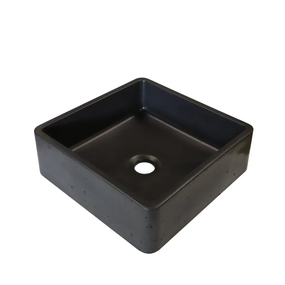 Раковина Square накладная 36x36 см цвет черный матовый Santreyd STLM-2146871 - Вид №1