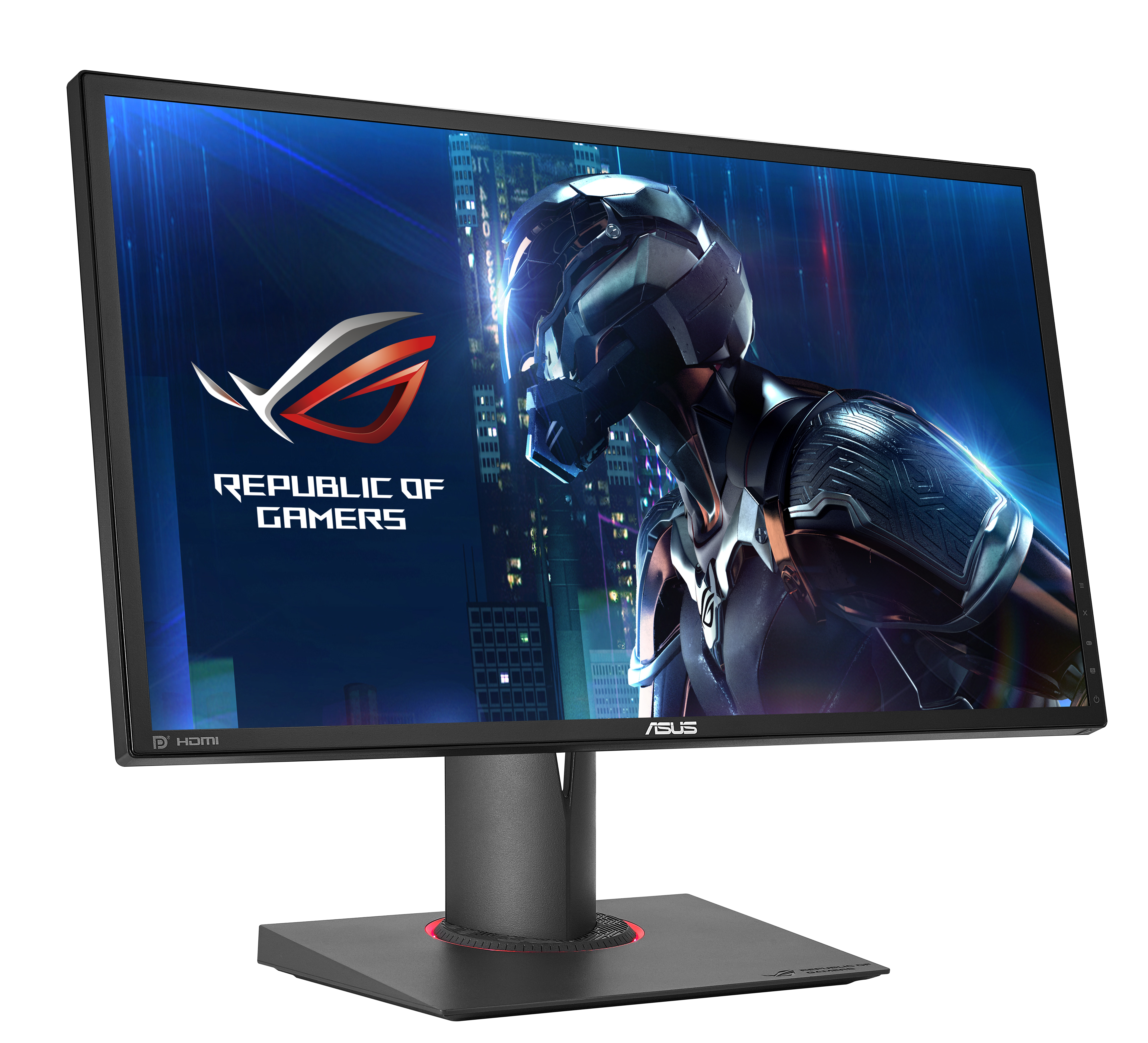 PG248Q, 90LM02J0-B01370 rog swift pg248q, 24'' fhd (1920x1080) gaming monitor, 1ms, up to 180hz, dp, hdmi, usb3.0, g-sync ASUS ASUS ROG Santreyd  - Вид №1